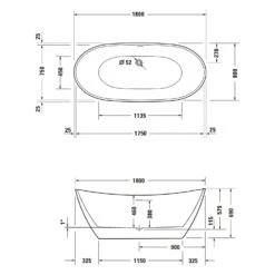 Duravit DuraVato Badewanne 180 X 80 Cm -Emco Badewannen Verkäufe duravit badewannen duravato 170 x 80 11029525