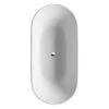 Duravit Luv Badewanne Freistehend 160 X 75 Cm, Mit Überlauf
