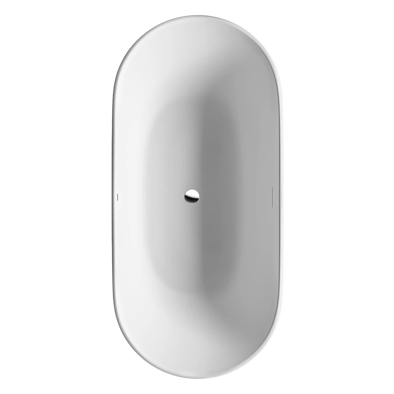 Duravit Luv Badewanne Freistehend 160 X 75 Cm, Mit Überlauf 1 Duravit Luv Badewanne Freistehend 160 X 75 Cm, Mit Überlauf