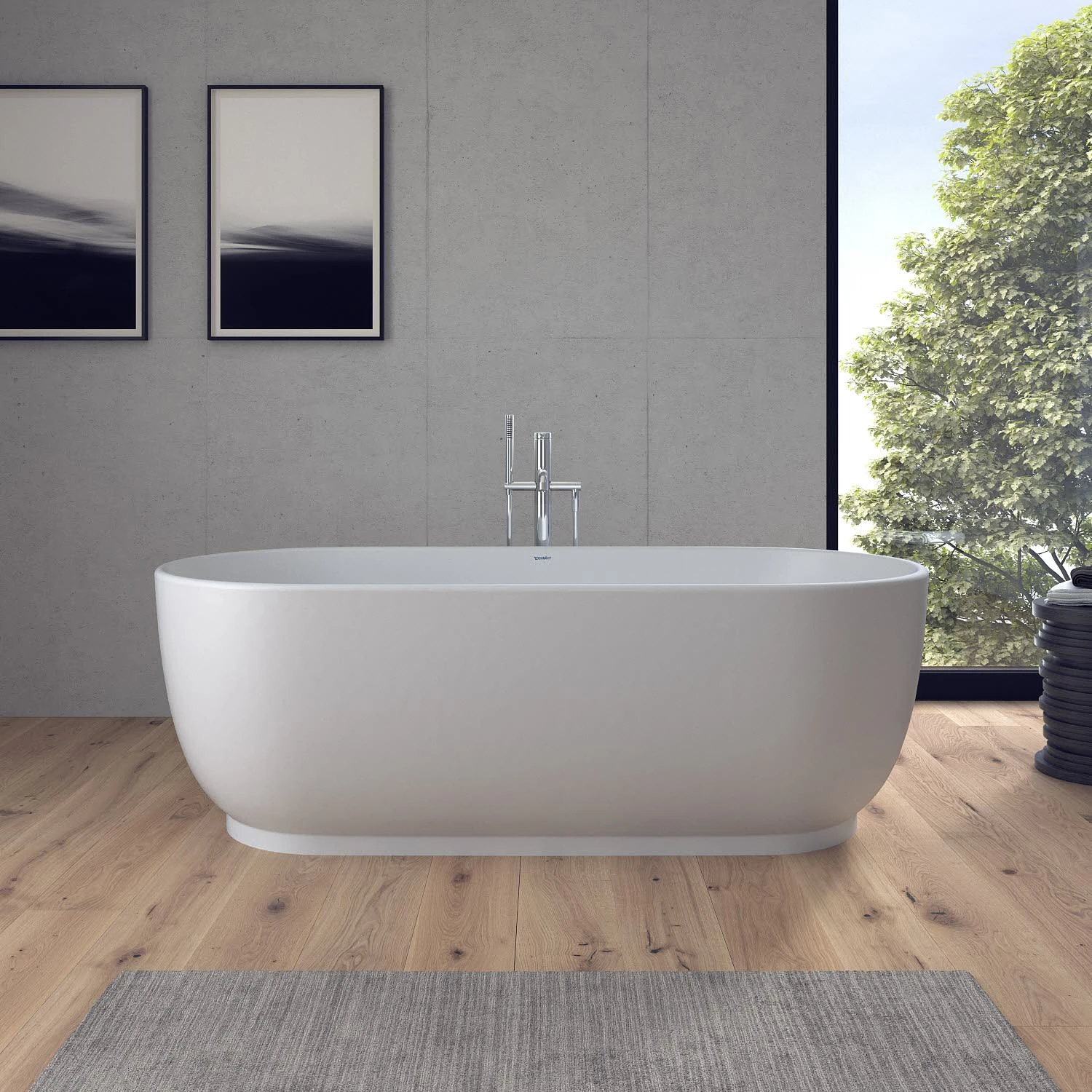 Duravit Luv Badewanne Freistehend 160 X 75 Cm, Mit Überlauf 11 Duravit Luv Badewanne Freistehend 160 X 75 Cm, Mit Überlauf – Bild 11