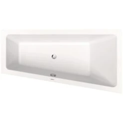 Duravit No. 1 Trapez-Badewanne 160 X 85 Cm Mit 1 Rückenschräge Rechts