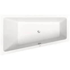 Duravit No. 1 Trapez-Badewanne 170 X 100 Cm Mit 1 Rückenschräge Links