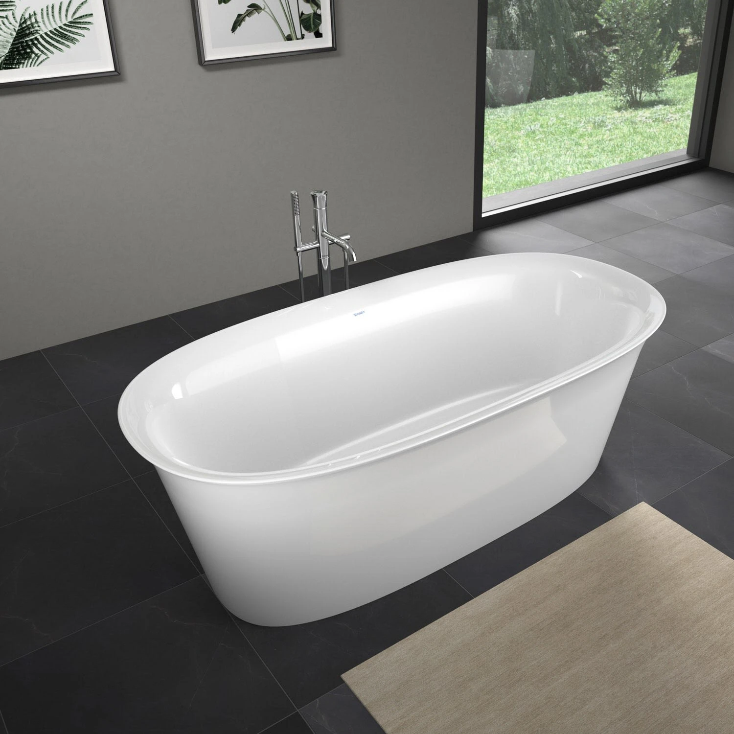 Duravit White Tulip Badewanne Freistehend 180 X 90 Cm 7 Duravit White Tulip Badewanne Freistehend 180 X 90 Cm – Bild 7