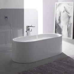 Bette LUX Oval Silhouette Freistehende Badewanne 190 X 90 Cm -Emco Badewannen Verkäufe hersteller bette badewannen freistehende lux oval 2974246