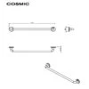 COSMIC Architect Wannengriff 60 Cm