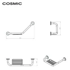 COSMIC Architect Wannengriff Mit Seifengitter