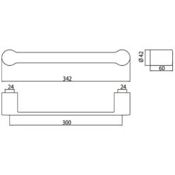 Emco Fino Wannengriff