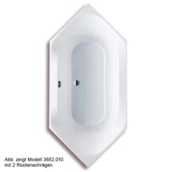 Hoesch Spectra Sechseck-Badewanne 180 X 80 Cm