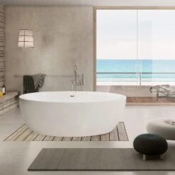 Hoesch Cabo Oval-Badewanne 185 X 90 Cm Freistehend