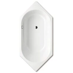 Kaldewei Vaio 6 Sechseckbadewanne 958 Überlaufloch Gegnüberliegend