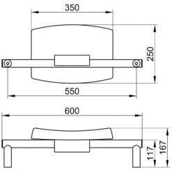 Keuco Plan Care Wandstange Für Rückenstütze