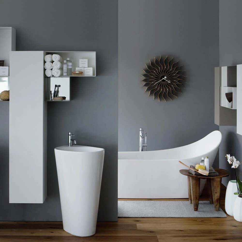 LAUFEN Palomba Collection Freistehende Badewanne Mit Unterwasserbeleuchtung 2 LAUFEN Palomba Collection Freistehende Badewanne Mit Unterwasserbeleuchtung – Bild 2