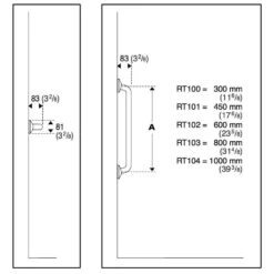 Pressalit Haltegriff 45 Cm Handgriff 5 Pressalit Haltegriff 45 Cm Handgriff -Emco Badewannen Verkäufe hersteller pressalit care carecompletion handgriffe 45 938971