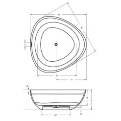 Riho Oviedo Freistehende Badewanne 160 X 160 X 160 Cm -Emco Badewannen Verkäufe hersteller riho badewannen freistehende oviedo 160 1393547