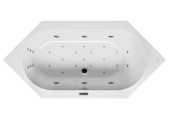 Riho Kansas Whirlpool 190 X 90 Cm Mit Bliss Whirlpoolsystem