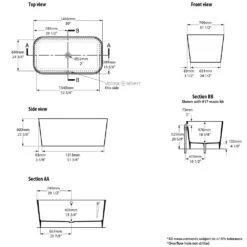 Victoria & Albert Edge Freistehende Badewanne -Emco Badewannen Verkäufe hersteller victoria albert freistehende badewannen edge 2046382