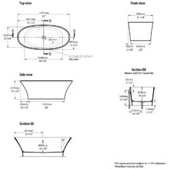 Victoria & Albert Ionian Freistehende Badewanne -Emco Badewannen Verkäufe hersteller victoria albert freistehende badewannen ionian 2046406