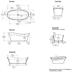 Victoria & Albert Pescadero Freistehende Badewanne -Emco Badewannen Verkäufe hersteller victoria albert freistehende badewannen pescadero 2046418