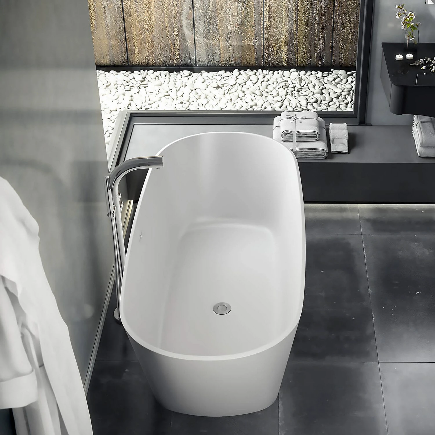 Victoria & Albert Vetralla 1650 Freistehende Badewanne 2 Victoria & Albert Vetralla 1650 Freistehende Badewanne – Bild 2