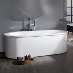 Villeroy & Boch Loop & Friends Oval Duo Freistehende Badewanne 180 X 80 Cm