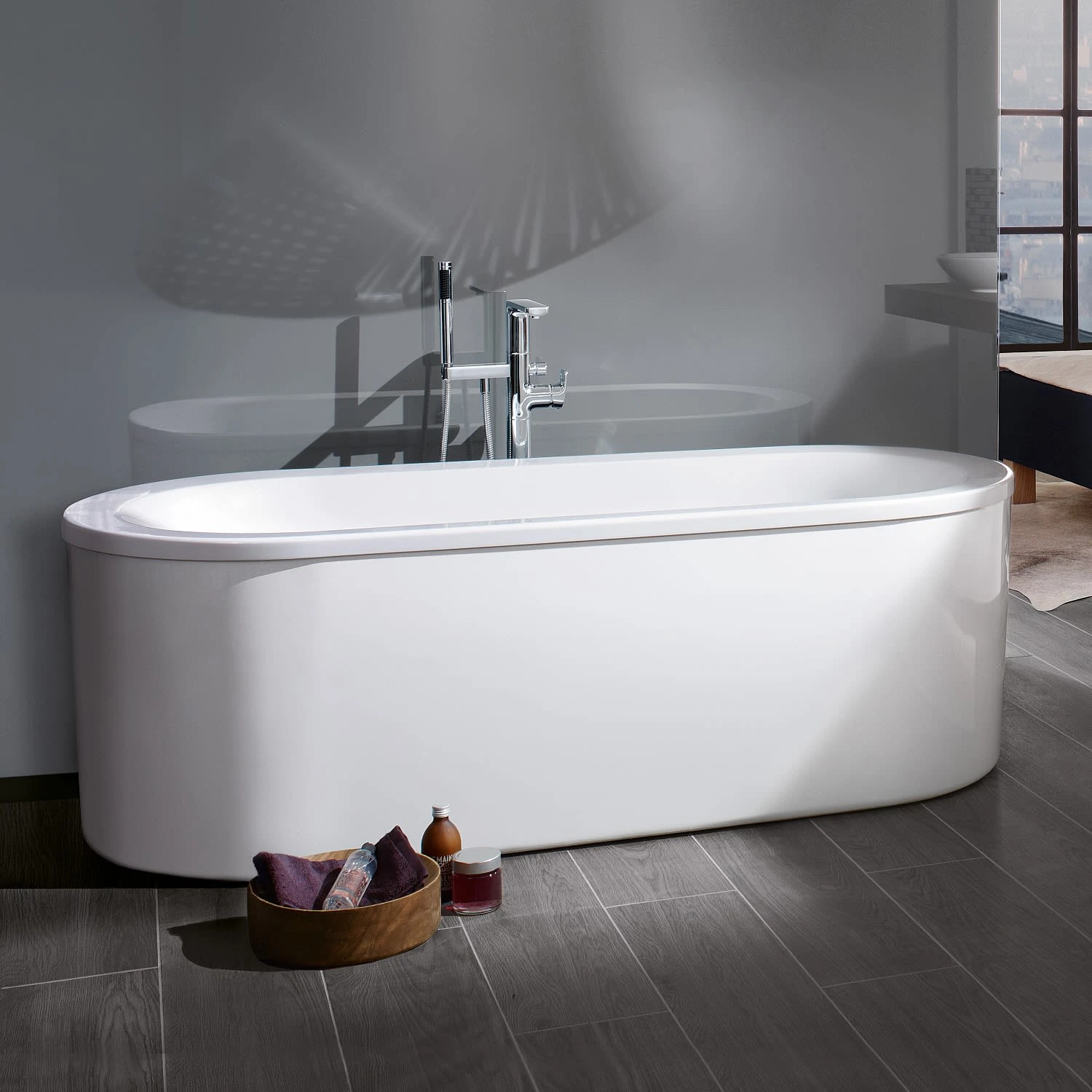 Villeroy & Boch Loop & Friends Oval Duo Freistehende Badewanne 180 X 80 Cm 1 Villeroy & Boch Loop & Friends Oval Duo Freistehende Badewanne 180 X 80 Cm