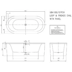Villeroy & Boch Loop & Friends Oval Duo Freistehende Badewanne 180 X 80 Cm 5 Villeroy & Boch Loop & Friends Oval Duo Freistehende Badewanne 180 X 80 Cm -Emco Badewannen Verkäufe hersteller villeroy boch badewannen freistehend loop 4703090