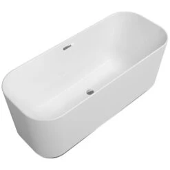 Villeroy & Boch Finion Freistehende Badewanne 170 X 70 Cm Mit Emotion-Funktion, Wasserzulauf