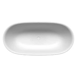 Kaldewei MEISTERSTÜCK OYO DUO 1051 Badewanne Mit Perleffekt Und Teilantislip, Ohne Überlauf, Ablaufdeckel Emailliert