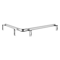 Keuco AXESS Eck-Dusch-/Wannenhandlauf Aus Metall, 85 X 65 Cm
