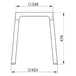 Keuco AXESS Hocker -Emco Badewannen Verkäufe keuco alle serien axess hocker 11724339