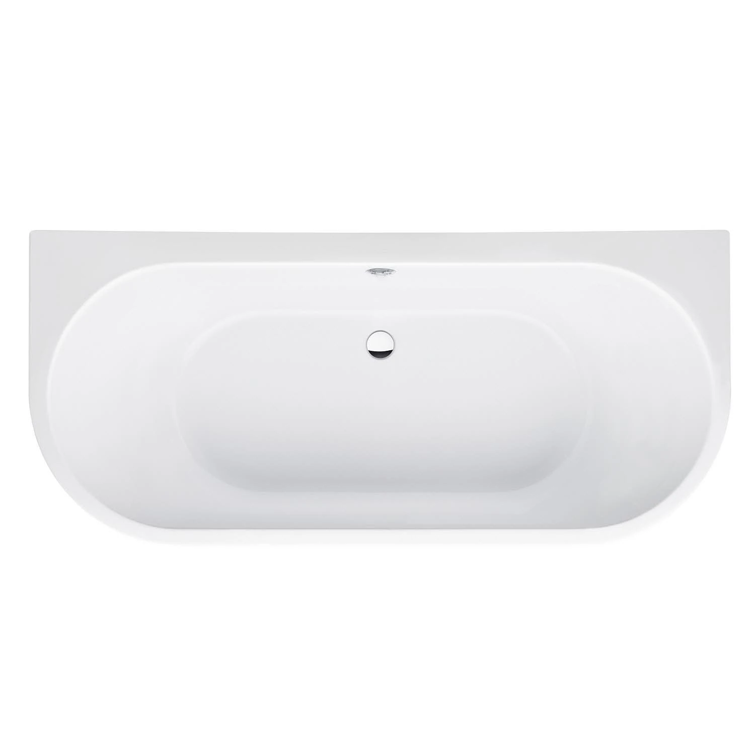Polypex Calina Halbfreistehende Badewanne Inkl. Ab- Und Überlaufgarnitur Mit Integriertem Wanneneinlauf 5 Polypex Calina Halbfreistehende Badewanne Inkl. Ab- Und Überlaufgarnitur Mit Integriertem Wanneneinlauf – Bild 5