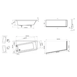 RAVAK 10° Asymmetrische Badewanne 160 X 95 Cm, Rechts -Emco Badewannen Verkäufe ravak badewannen 10 asymmetrische 160 x 4377188