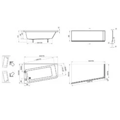 RAVAK 10° Asymmetrische Badewanne 170 X 100 Cm, Rechts -Emco Badewannen Verkäufe ravak badewannen 10 asymmetrische 170 x 4377182