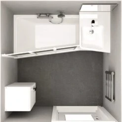 RAVAK Be Happy II Asymmetrische Badewanne 170 X 75 Cm, Rechts -Emco Badewannen Verkäufe ravak badewannen be happy ii asymmetrische 4379912