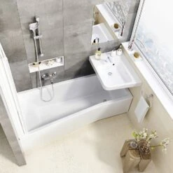 RAVAK Be Happy II Asymmetrische Badewanne 160 X 75 Cm, Rechts