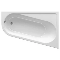 RAVAK Chrome Asymmetrische Badewanne 170 X 105 Cm, Rechts