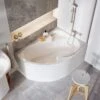RAVAK Rosa I Asymmetrische Badewanne 140 X 105 Cm, Rechts