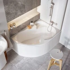 RAVAK Rosa I Asymmetrische Badewanne 150 X 105 Cm, Rechts