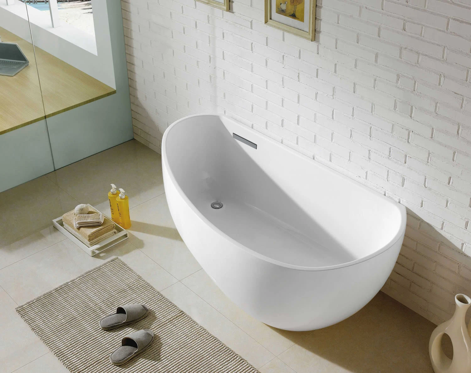 Steinkamp Loft Freistehende Badewanne Asymmetrisch Links 170 X 85 Cm 3 Steinkamp Loft Freistehende Badewanne Asymmetrisch Links 170 X 85 Cm – Bild 3